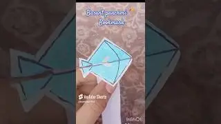 Basant panchmi special Bookmark 🔖 #diy #bookmark #kite #ubhiworldartandcraft #shortsvideo