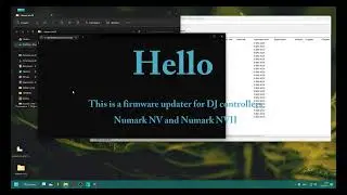 Обновление прошивки Numark NV и NV 2
