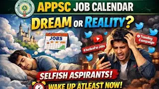 ✅️✅️WAKE UP EVERYONE-APPSC JOB CALENDAR COMPLETE UPDATE💥💥💥✅️