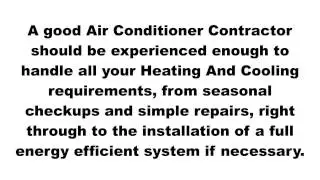 Air Conditioner Maintenance North Little Rock Arkansas