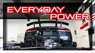 ADDING 190+ WHP TO AN AUDI R8!!!... VLOG #05
