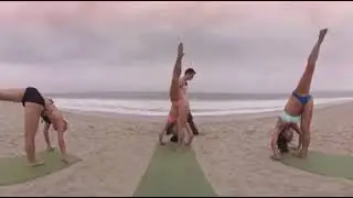 VR Bikini Yoga   Venice   Lesson 2  Standing Poses