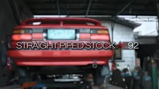 Altair and Alkim's Straight Piped Toyota Corolla AE92/  EE90
