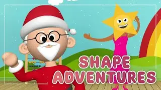 Fun with Shapes! 🟥 🟡 Discover Squares, Circles & More! 🎨 Fun Learning with Music! 🟢🔷 Shapes Party!