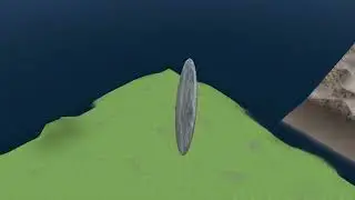 Physics Experiment / Meditative Machinima. [Be a bouncing stone in the metaverse]
