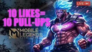 🔥💀10 подтягиваний за каждые 10 лайков 💪🏻РОЗЫГРЫШИ в ТГ канале🔥 - Mobile legends