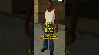 K-ROSE Fans Should Listen to These Classic Country #Shorts #gtasanandreas #gtasa