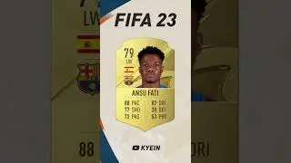 Ansu Fati - FIFA Evolution (FIFA 20 - EAFC 25)