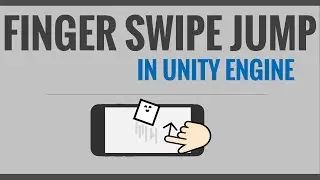 ONE FINGER SWIPE JUMP in 3 steps in Unity