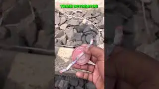 Train track warning system #safety
