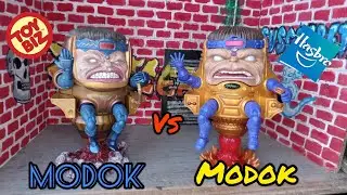 Modok de Toybiz vs Modok de Hasbro.