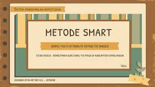 Analisis SPK Dengan Metode Simple Multi Attribute Rating Technique - Universitas Mulia