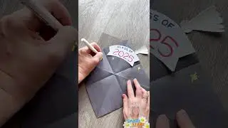 🎓Graduation Hat Card Craft | Easy Preschool Grad Gift with Miss Daisy