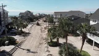 Hurricane Ian damage at Garden City Beach
