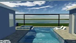 New swimming pool design, Estancia, Wesley Chapel, Spa, sun shelf, Pebble Sheen, Hayward