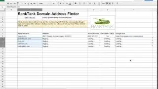 Find Business Addresses by Domain Name