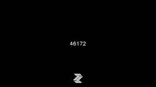 Countdown from 66,000 to 0 at 30 FPS | Engaging Visual Journey | timelyflow