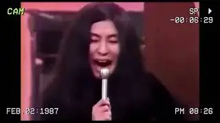 El d&iacute;a que le apagaron el micr&oacute;fono a Yoko Ono