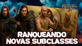 RANKEANDO AS NOVAS SUBCLASSES DO PATCH 8 - BALDUR'S GATE 3