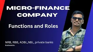 Micro-finance Company|Functions and Role| लघुवित्त संस्था | NRB,RBB,ADBL,NBL, private banks
