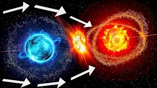 Frost vs. Flame: X-Ring Collision of Icy and Hot Planets | Universe Sandbox 2