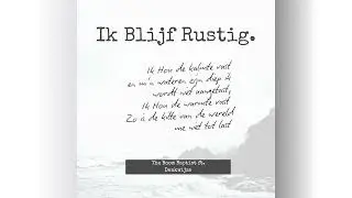The Boom Baptist ft. Denkwijze - Ik blijf Rustig