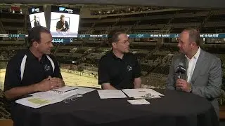 Peter DeBoer at Sharks Fan Fest