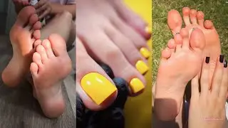 Hot toes and sexy feet compilation | #feet #foot #fetish
