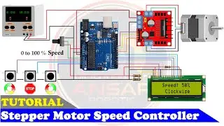 Stepper Motor Control with Arduino! 🚀 | IoT Project | Wokwi Simulation | Full Tutorial (Bangla)