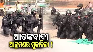 STU Commando carry mock drill ahead of Pravasi Bharatiya Divas celebrations in Bhubaneswar
