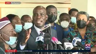 2022 Budget Controversy: Minority Leader addresses media on happenings in Parliament (1-12-21)
