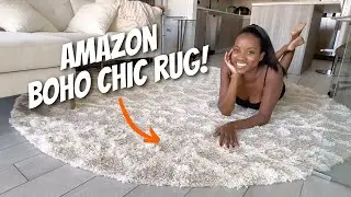 The Hapsburg Boho-Chic Moroccan Shag Rug From Amazon 🏡✨