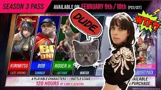 Tekken 8 Season 3 Trailer Reaction: Kunimitsu, Bob & Roger Jr?!