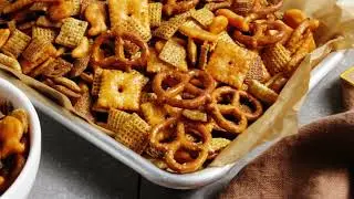 Texas Trash Spicy Chex Mix