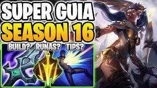GUIA DE VAYNE SEASON 16 | COMO JUGAR VAYNE ADC FACIL Y RAPIDO | BUILD, RUNAS, CONSEJOS, TIPS Y MAS