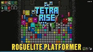 TETRA RISE Official Trailer | Action Platformer Roguelite
