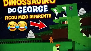 Tenteu construír um dinossauro do George mas deu errado(construa um barco por tesouro)