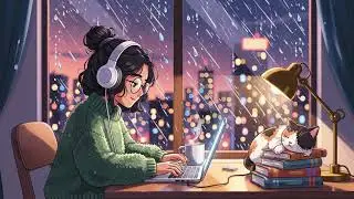 Rainy Night Lofi 🌧️ Calm Beats to Study, Sleep & Focus