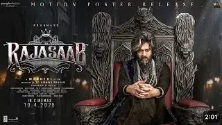 The Rajasaab motion poster | prabhas | maruthi | thaman s |  hello boys channel