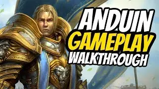 Anduin All Spells & Talents Gameplay Walkthrough | New Hero in Hots | Heroes of the Storm | HOTS