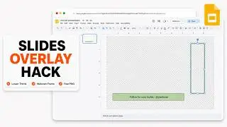 How to Make Free Stream Overlays in Google Slides (Stream Overlay Design)