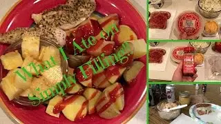 What I Ate | Weight Watchers | Simply Filling w/ Smart Points | 04.20.17