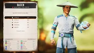 Mortal Kombat 1 - Invasions: Season 11 - The Cryomancer (My Raiden Stats)