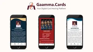 Transform Your Professional Identity with Gaamma.Cards | Create Your Digital Profile Card Today!