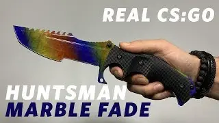 REAL CS:GO KNIVES - Huntsman - Marble Fade - KNIFY