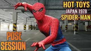 СЕССИЯ ПОЗИРОВАНИЯ HOT TOYS SPIDER-MAN JAPAN 1978