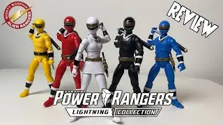 Обзор коллекции Power Rangers Lightning ALIEN RANGERS Mighty Morphin Power Rangers 5 Pack #hasbro