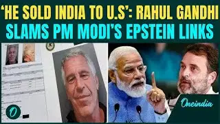 Rahul Gandhi ATTACKS PM Modi Over Epstein Links - LOP Claims Claims PM Modi Is &lsquo;COMPROMISED&rsquo;