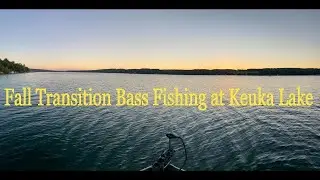 Fall Transition Bass Fishing at Keuka Lake