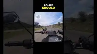 How Kashmir & GB Police Showcase Top-Notch Professionalism on Our Kailash Bike Tour 🚔✨ #shorts #234